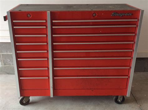 snap on metal haven tool box|vintage snap on tool box.